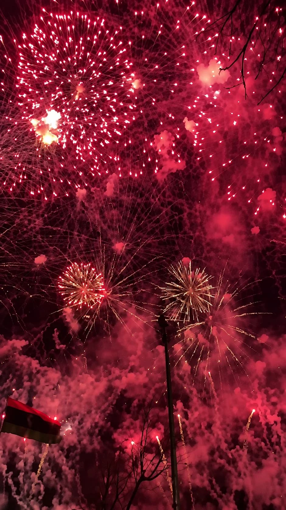 Frame from the actual Tripoli show recording, February 2026